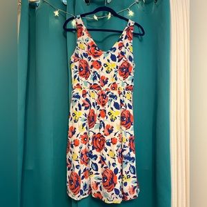 Old Navy Floral print sleeveless dress size 10